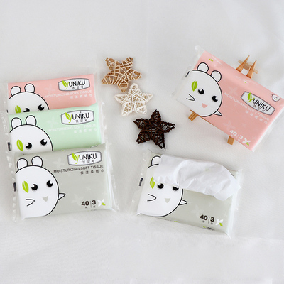 yuniku优尼可婴儿保湿柔纸巾母婴儿童棉柔巾餐巾纸独立包装便携装家用