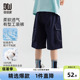 多多家男童工装短裤纯棉2025夏装新款儿童休闲裤男孩帅气轻薄裤子