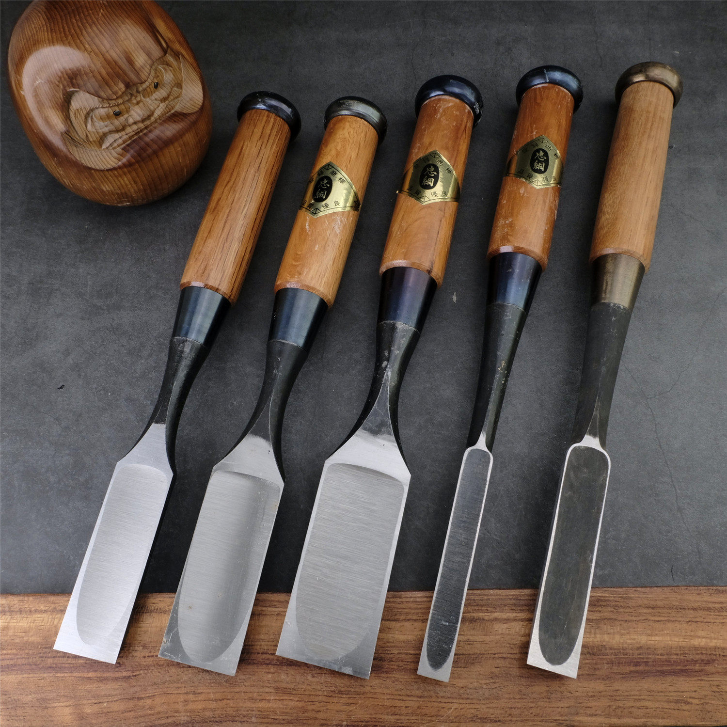 日本重凿 叩凿 半叩全叩阔凿 榫卯凿  孤品 老库存手打木工凿子