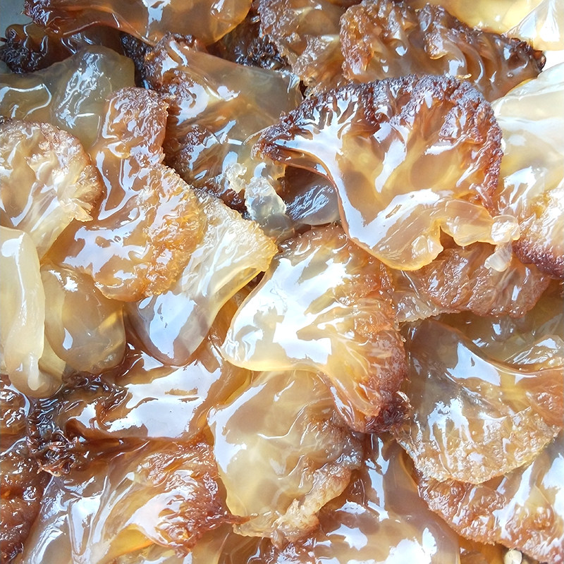 5斤正宗吕四大号野生干海蜇皮帽子皮桶装非即食凉拌菜顺丰包邮