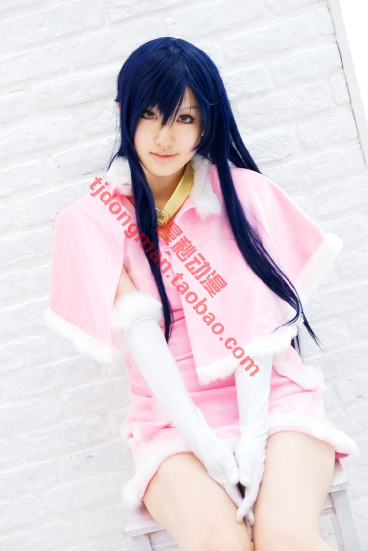 偶像大师 如月千早 演出装 cosplay定做承接各种动漫服装假发定制