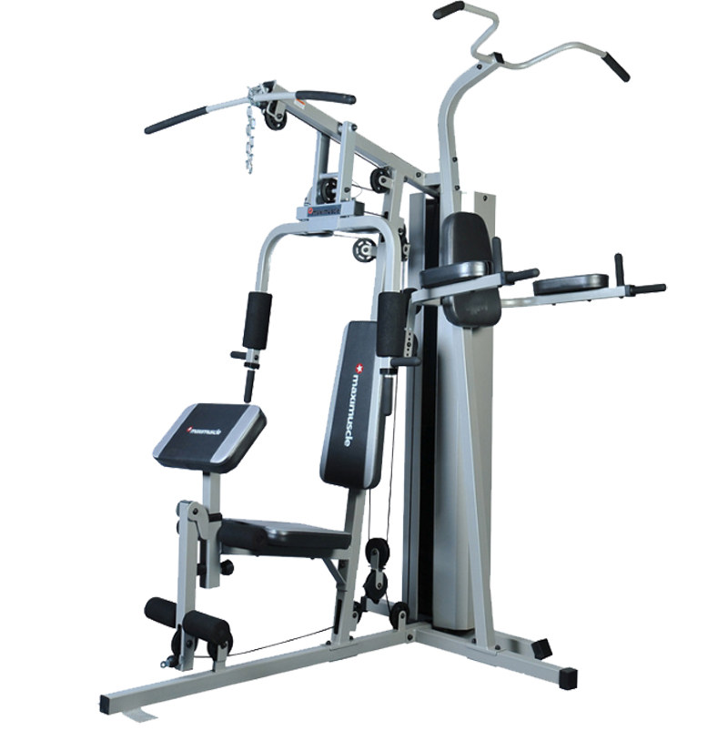 大型家用综合训练器两人站 力量组合多功能健身器材—力量训练器械