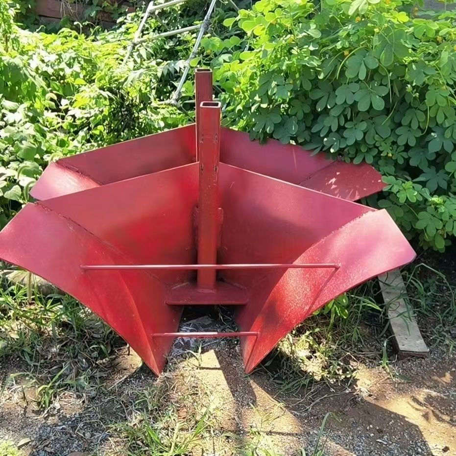 大四轮拖拉机配套开沟犁头翻地犁扶垄整形犁旋耕机后置犁头锰钢犁