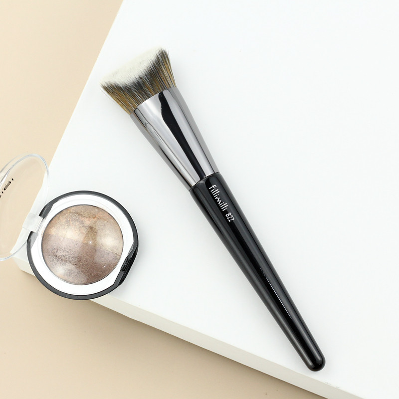 一折修容刷 阴影刷v脸 修容化妆刷