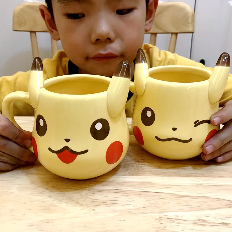 六一礼物小精灵皮卡丘马克杯子 比卡丘 动漫周边水杯咖啡杯早餐杯在类目 餐饮具, 杯子/水杯/水壶, 马克杯中 - 来自Buy2taobao.com提供专业的淘宝代购服务