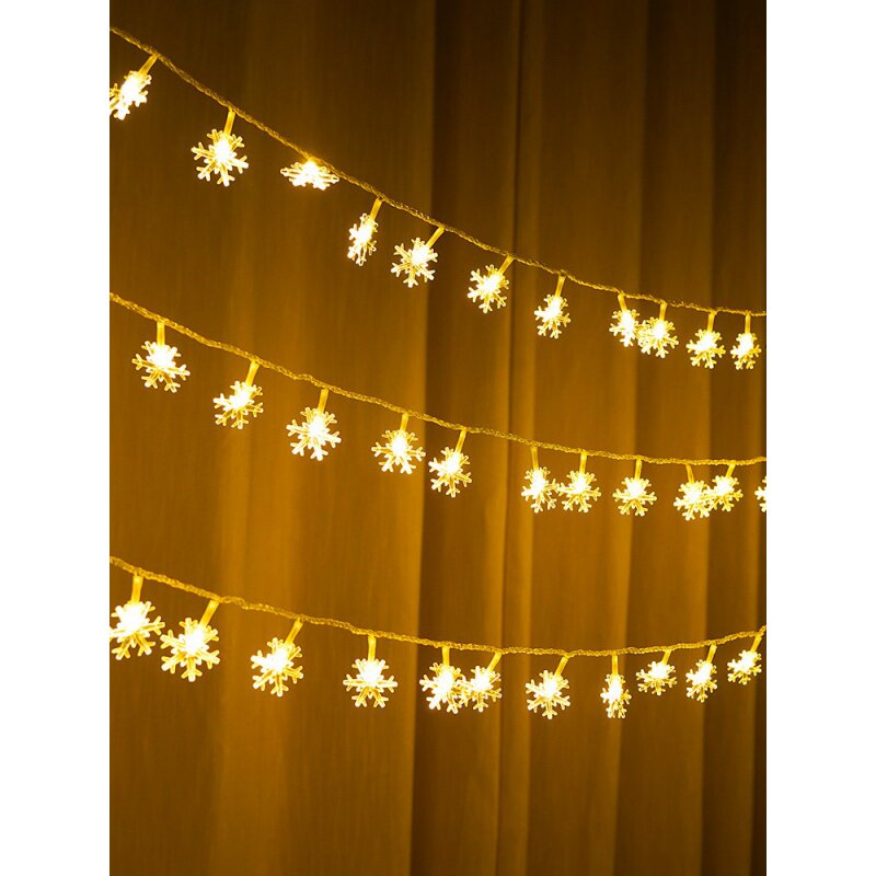 宁缺毋滥的爱的优惠券大全—圣诞节装饰星星灯彩灯闪灯串灯满天星led