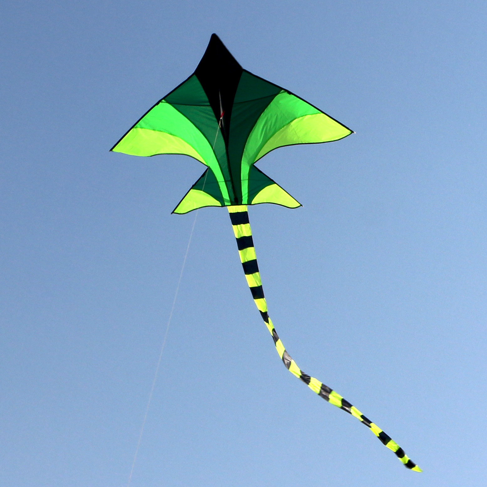 潍坊风筝新款战斗机鸿运小草原飞机风筝长尾微风好飞风筝线轮包邮