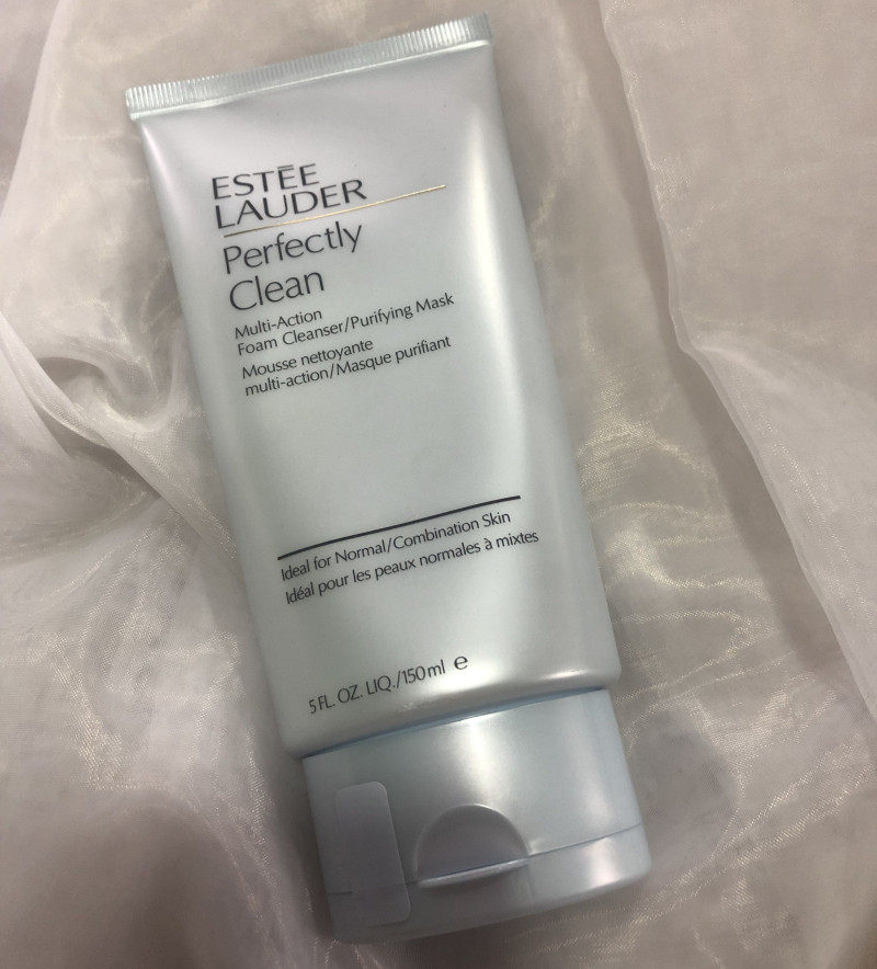 美代现货雅诗兰黛蓝洁净莹柔肤洁面乳150ml油皮泡沫洗面奶