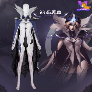 漫果英雄cos联盟c服ig冠军皮肤cos英雄cos联盟 诡术妖姬 女装