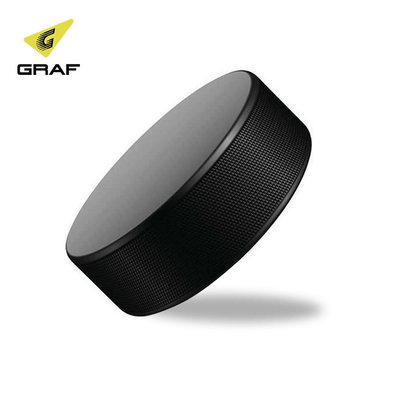 graf真冰冰球饼冰场比赛训练真冰球橡胶耐磨曲棍球水冰球