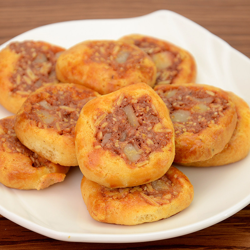 上海特产食品 老香斋香酥鸡仔饼500g/袋休闲零食点心传统糕点包邮已售