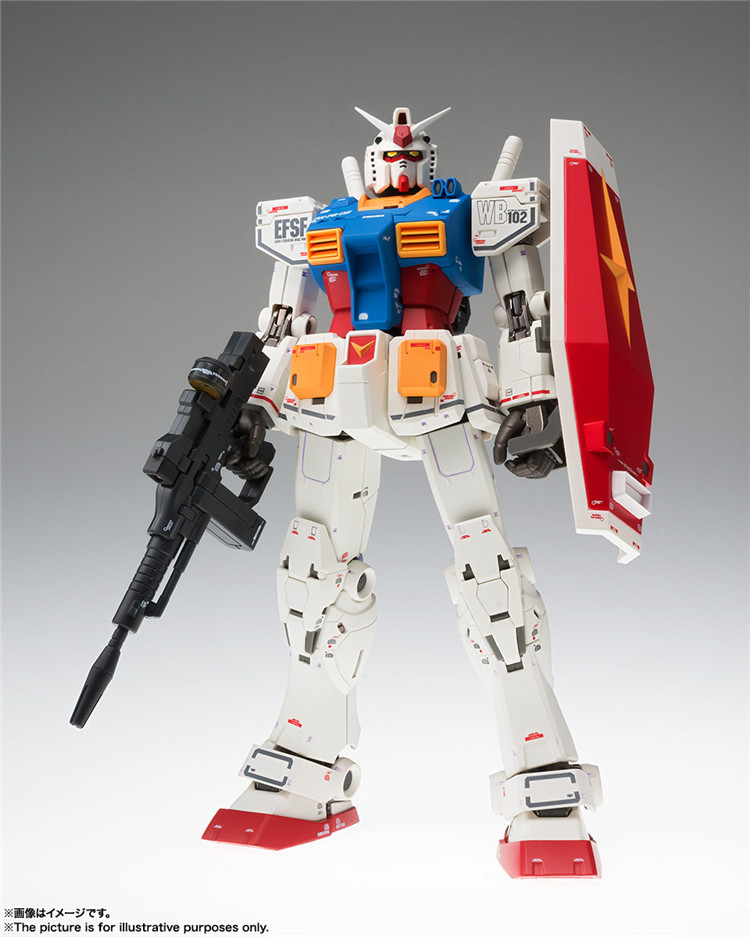 现货正版万代 gffmc fix 1017 rx-78-02 元祖高达 40周年散货