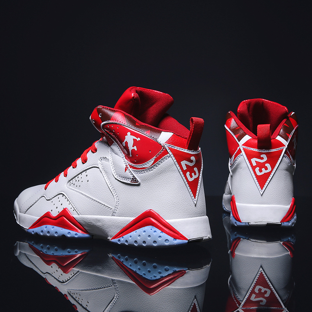 aj官方旗舰店官网正版男鞋冬季aj7热熔岩高帮鞋空军一号运动鞋男