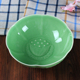 龙泉青瓷餐具 家用健康瓷器 陶瓷碗大号面碗8.5英寸莲花汤碗 汤盆