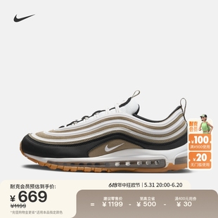 Nike耐克官方AIR MAX 97男子运动鞋老爹鞋夏季耐克子弹头921826