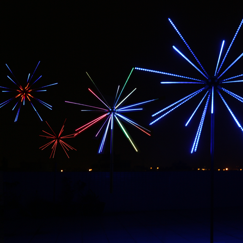 串灯 户外 春节_led烟花灯春节过年节日彩灯庭院爆炸礼花七彩户外防水