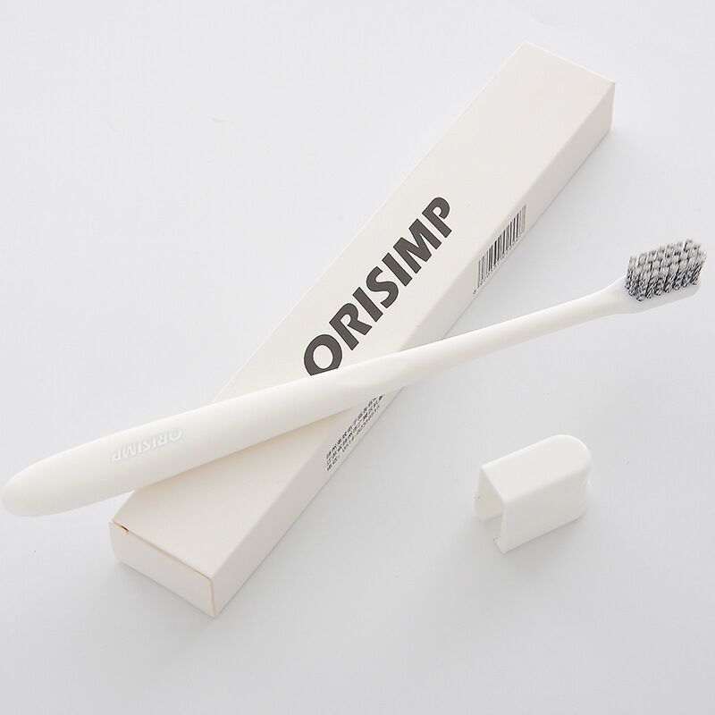 ORISIMP 6色6支家庭装日系小头软毛牙刷 成人家用情侣防出血牙刷