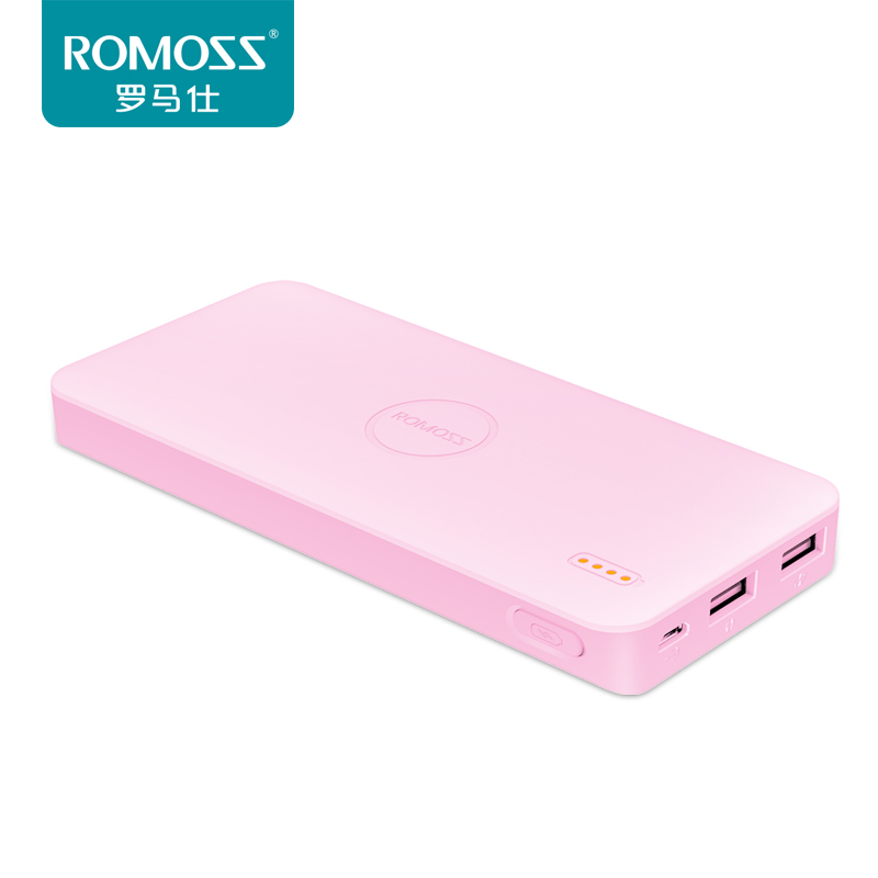 romance 10000 milliamble slim cute portable phone universal charge po bright color polymer mobile power