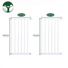 45cm免打孔婴幼儿童安全门护栏延长件狗狗宠物隔离栏加长片延伸片