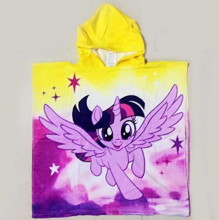 my little pony小马宝莉动漫卡通儿童学连帽纯棉浴巾睡袍沙滩披风|ruв категории игрушка/коляска/головоломка/блоки/модель, плюшевые игрушки - от Buy2taobao.com для оказания профессиональной услуги покупки агента Taobao