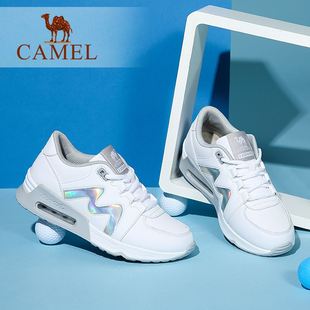 阿迪慢跑鞋有gucci標誌 Camel 駱駝女鞋 2020秋季新款 舒適時尚慢跑鞋 氣墊運動女鞋 gucci