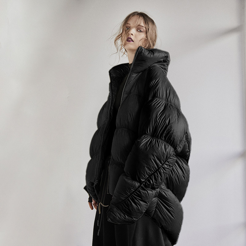 日着酷酷风格女装2020年冬季新款 短款潮流慵懒风面包服羽绒服女