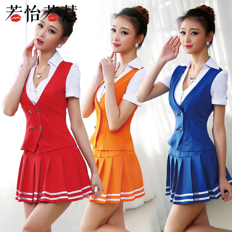 2019夏季新款性感ktv公主制服摆裙足浴店足疗技师工作服套装女|msdalam kategori Butik wanita / wanita, menetapkan/pakaian seragam pelajar/seragam kerja, pakaian seragam kerja hotel - dari Buy2taobao.com untuk memberikan perkhidmatan ejen Taobao profesional membeli