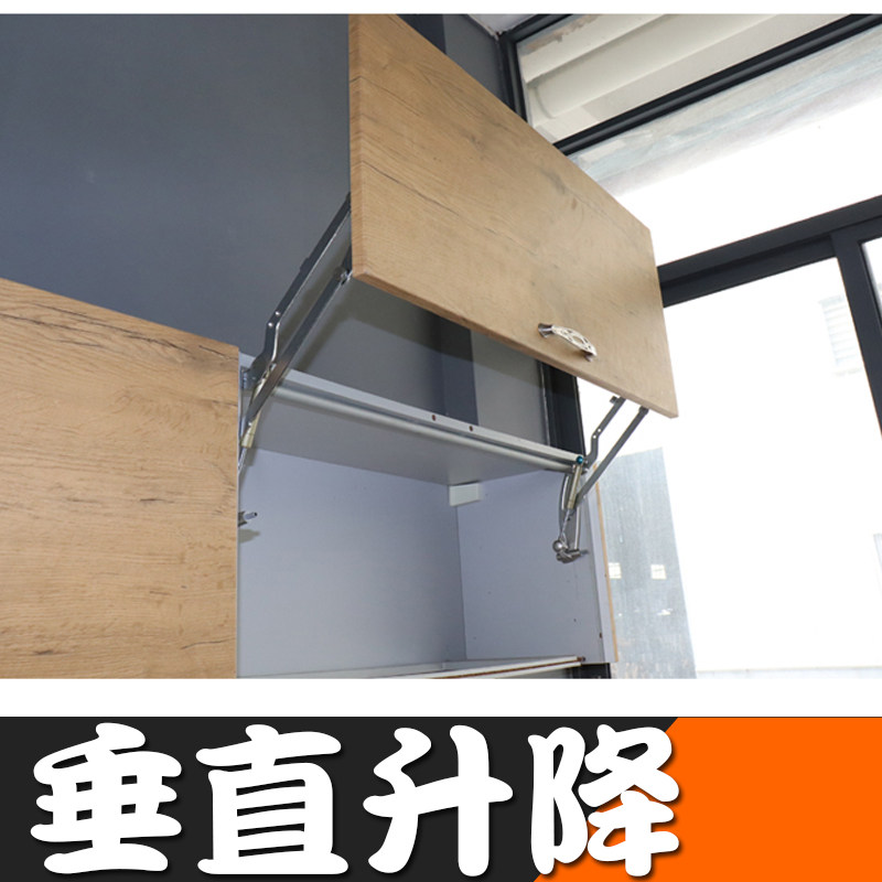 液压杆支撑杆 上翻_垂直上移门支撑 橱柜平移上翻门支撑气动液压撑杆