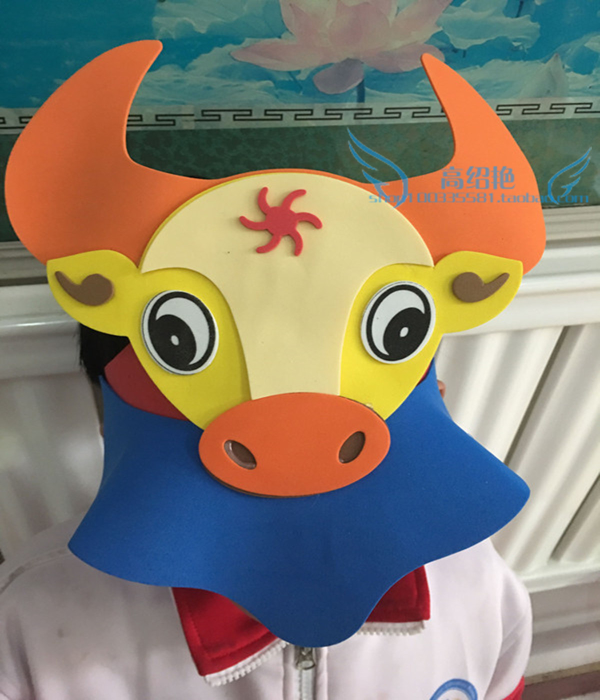 动物eva帽子eva卡通头饰表演道具聚会装饰帽子
