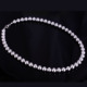 独特雅黑高级感奥地利珍珠水晶元素项链女锁骨母贝轻奢气质闪亮