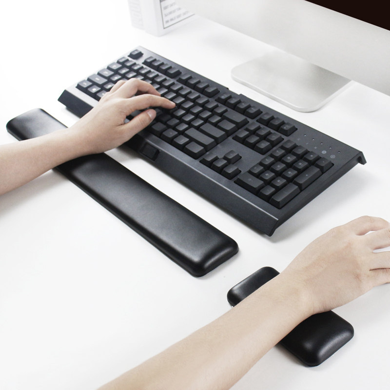 防水舒适鼠标护腕护手exco办公手枕防滑手腕垫文艺腕托创意键盘托