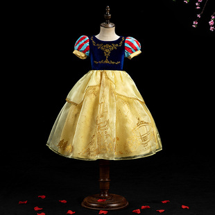 DO.CAT白雪公主裙女童新款正版艾莎生日礼服爱莎儿童cosplay裙子