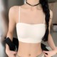 隐形不透！防滑无肩带内衣女小胸聚拢粉底液抹胸防走光无痕文胸罩