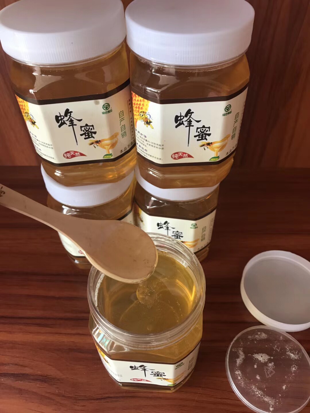新款农家自产原蜜野生土蜂蜜东北长白山椴树蜜精品包邮