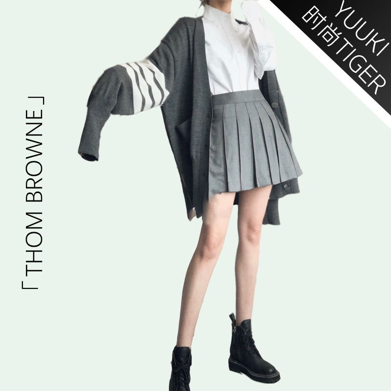 thombrowne短裙,thombrowne短袖 现货thombrownetb经典款百褶裙短裙网红百褶裙半身裙19全新短裙tb