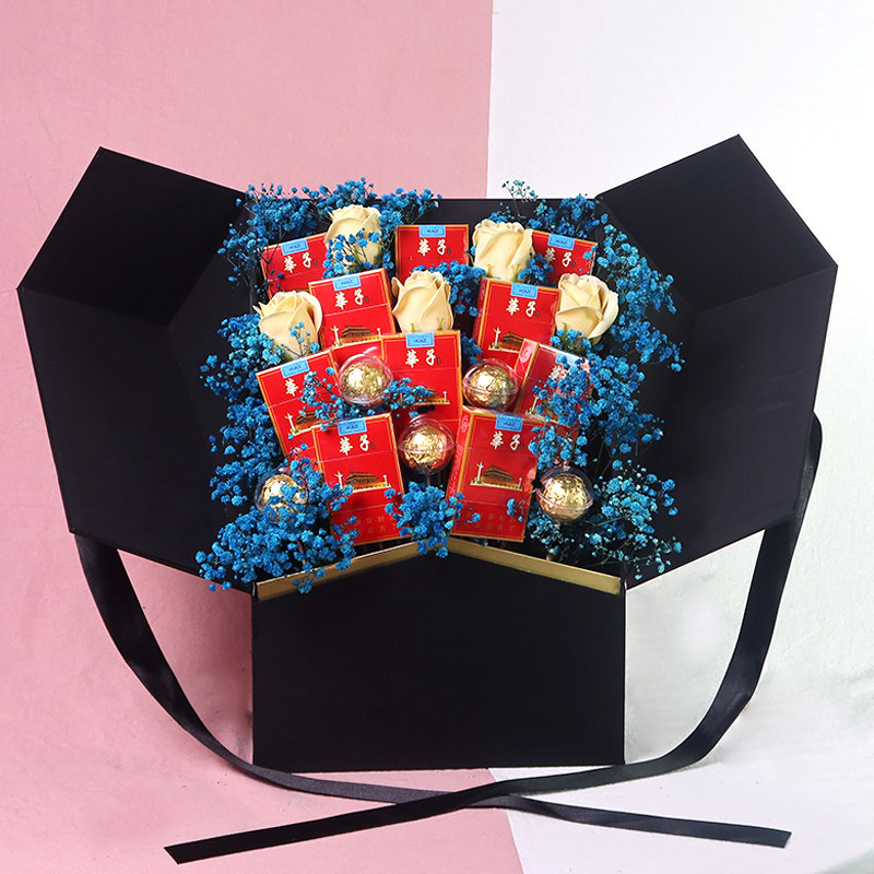 圣诞情人节礼物香烟礼盒炫赫门男朋友老公生日礼物私人定制仪式感