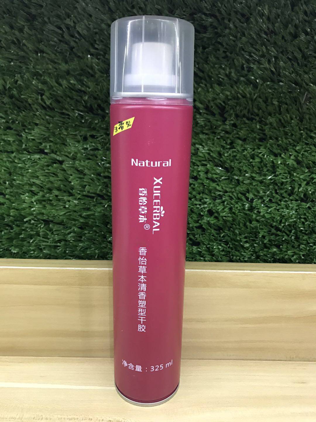 热销香怡草本无味型造型干胶发胶