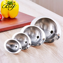 Stainless steel funnel 304 small funnel Mini household liquid separation refueling Mini wine funnel creative kitchen utensil