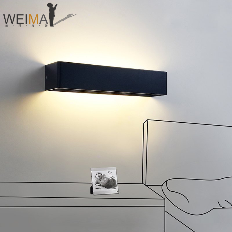 Vemma originality Bedside lamp Modern minimalist rectangle Aisle Corridor a living room bedroom background Wall lamps and lanternsin the Decoration main material , Lamps , Wall lamp category - from Buy2taobao.com to provide professional Taobao agent buy service