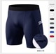 男士紧身健身短裤带口袋 运动跑步训练弹力吸湿排汗速干短裤