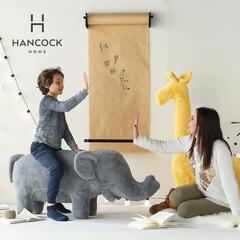 涵客家居丨出口北欧 创意家居 送给大人孩子的礼物大象椅长颈鹿椅