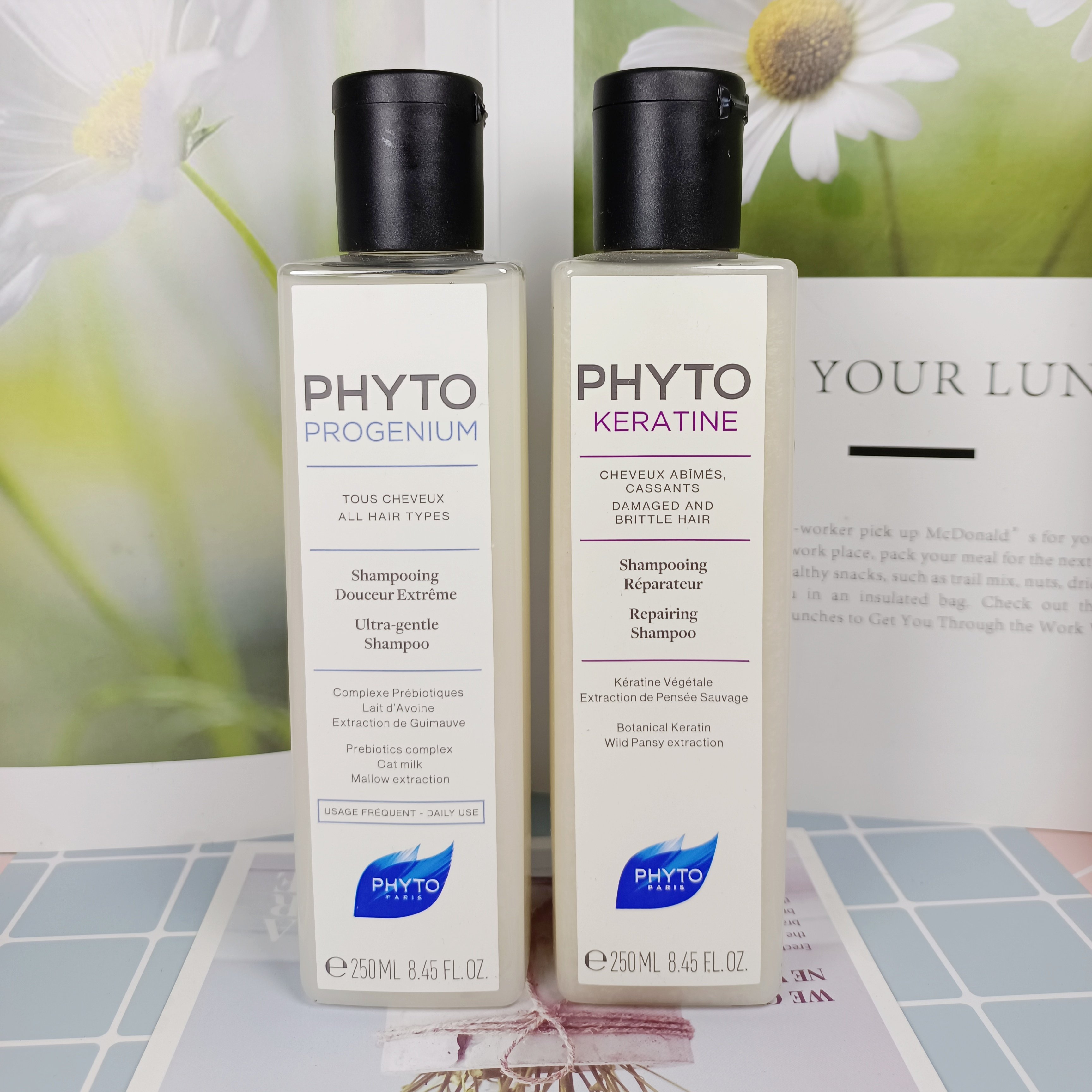 法国phyto发朵益生元/智慧平衡/角蛋白修复强健洗发水250ml