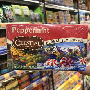 香港代购 美国CELESTIAL喜乐健康茶 Peppermint薄荷茶 20小包32g