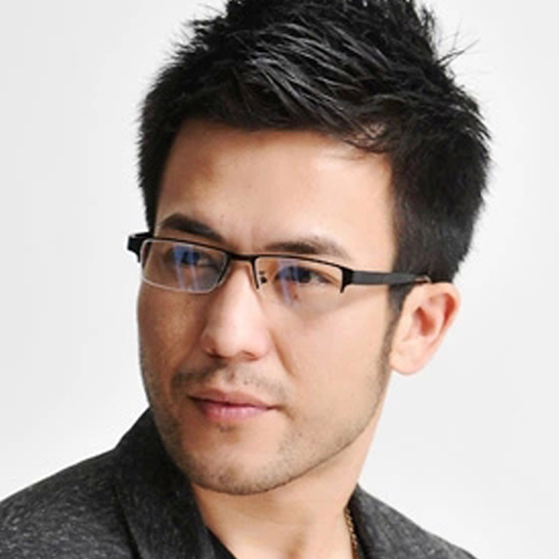眼镜眼镜架男士休闲商务时尚大码小码半框近视眼镜架