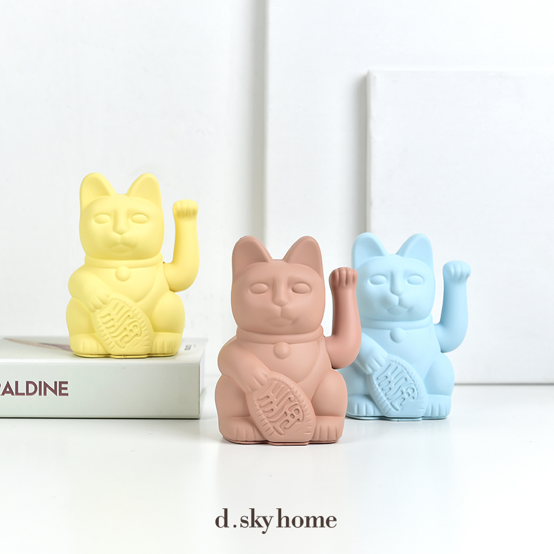 德国进口DONKEY招财猫摆件自动招手发财猫日式创意开业前台送礼