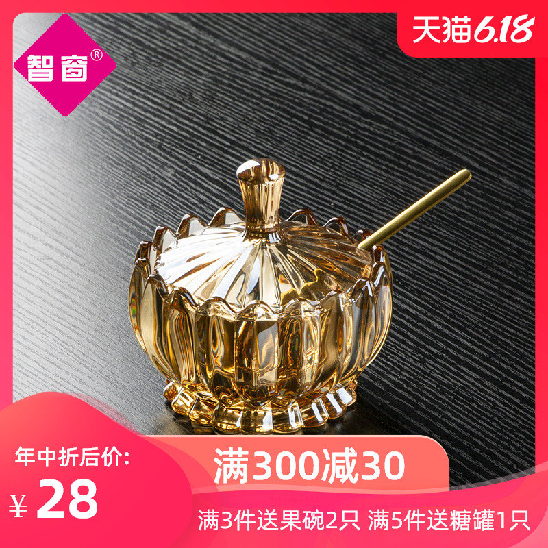 kitchen crystal Glass Cruet household Sugar Bowl Salt shaker Seasoning box Condiment bottles Seasoning Box Condimentsin the Kitchen/Cooking utensils , Kitchen Gadgets/Kitchen storage , Storage jars/Kitchen storage containers , Seasoning bottles category - from Buy2taobao.com to provide professional Taobao agent buy service