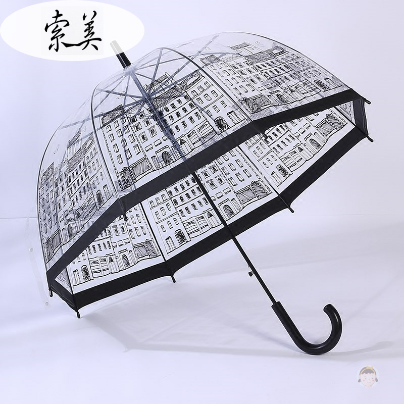 British Wind Umbrella Mushroom Princess umbrella Arched transparent umbrella Britain London Attractions cage Travel Umbrellain the Home Daily , Umbrella/Rain gear/Rain/Moistureproof , Umbrella category - from Buy2taobao.com to provide professional Taobao agent buy service