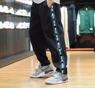 Adidas阿迪达斯NEO裤子男女休闲Lifestyle系列直筒运动长裤IK7621