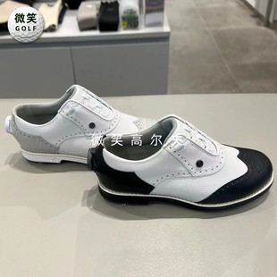 2024春夏新品韩国代购FOOTJOY高尔夫球鞋女配色自动扣防滑运动鞋