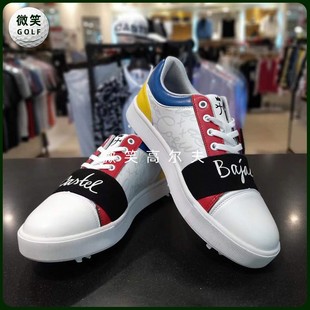 特价高尔夫球鞋配色防滑系带运动鞋女CASTELBAJA*22夏季韩国代购